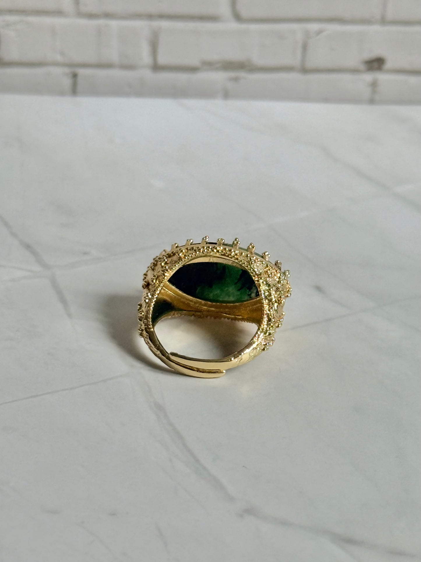 Bague Rachel rubis zoïsite