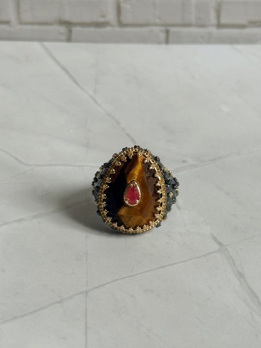 Bague Sharon oeil de tigre