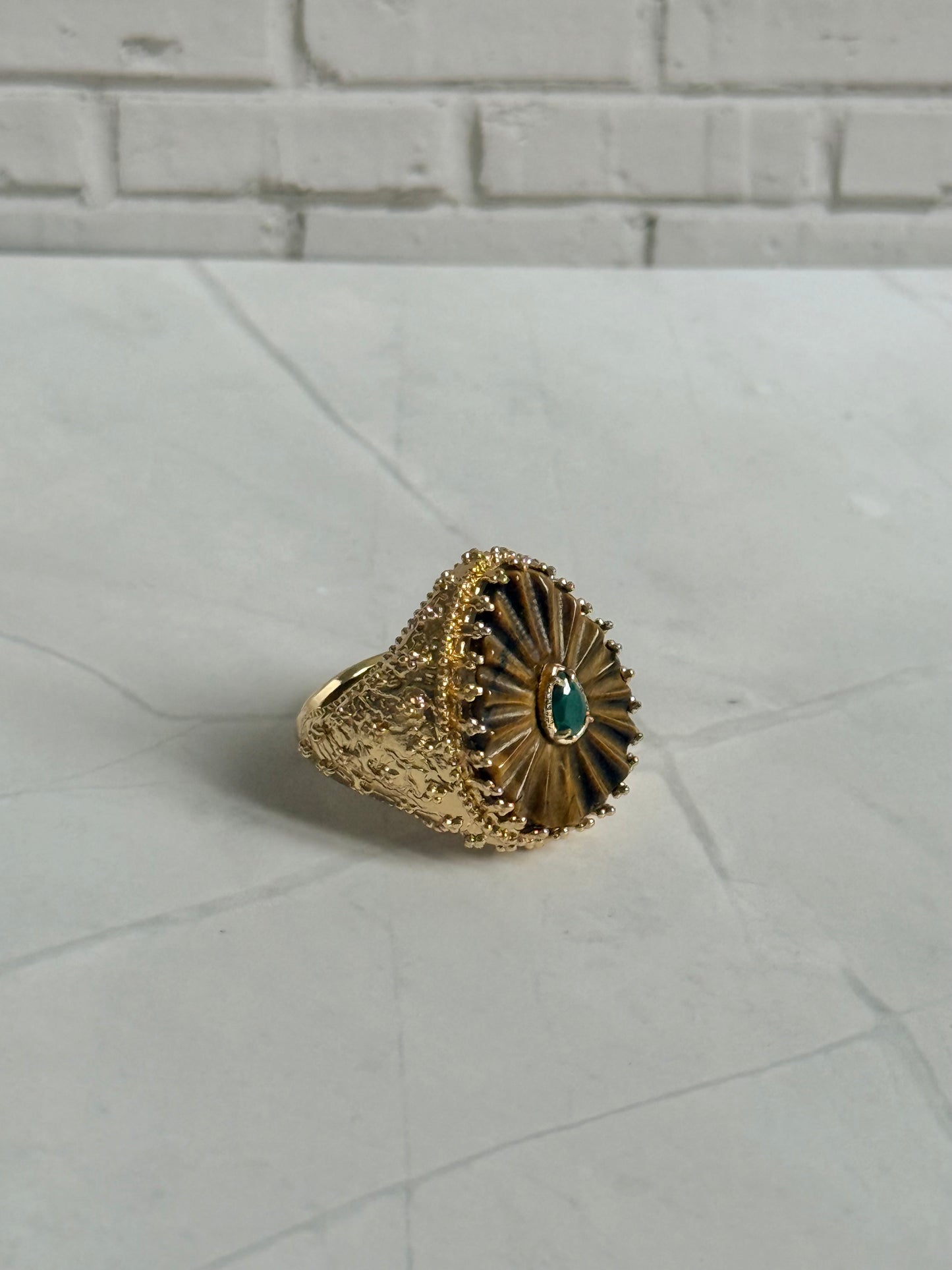 Bague Bonnie oeil de tigre