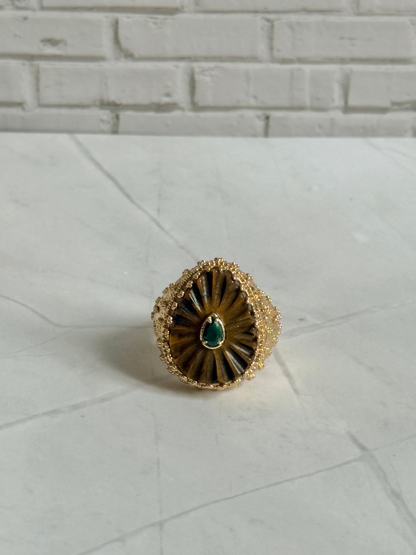 Bague Bonnie oeil de tigre