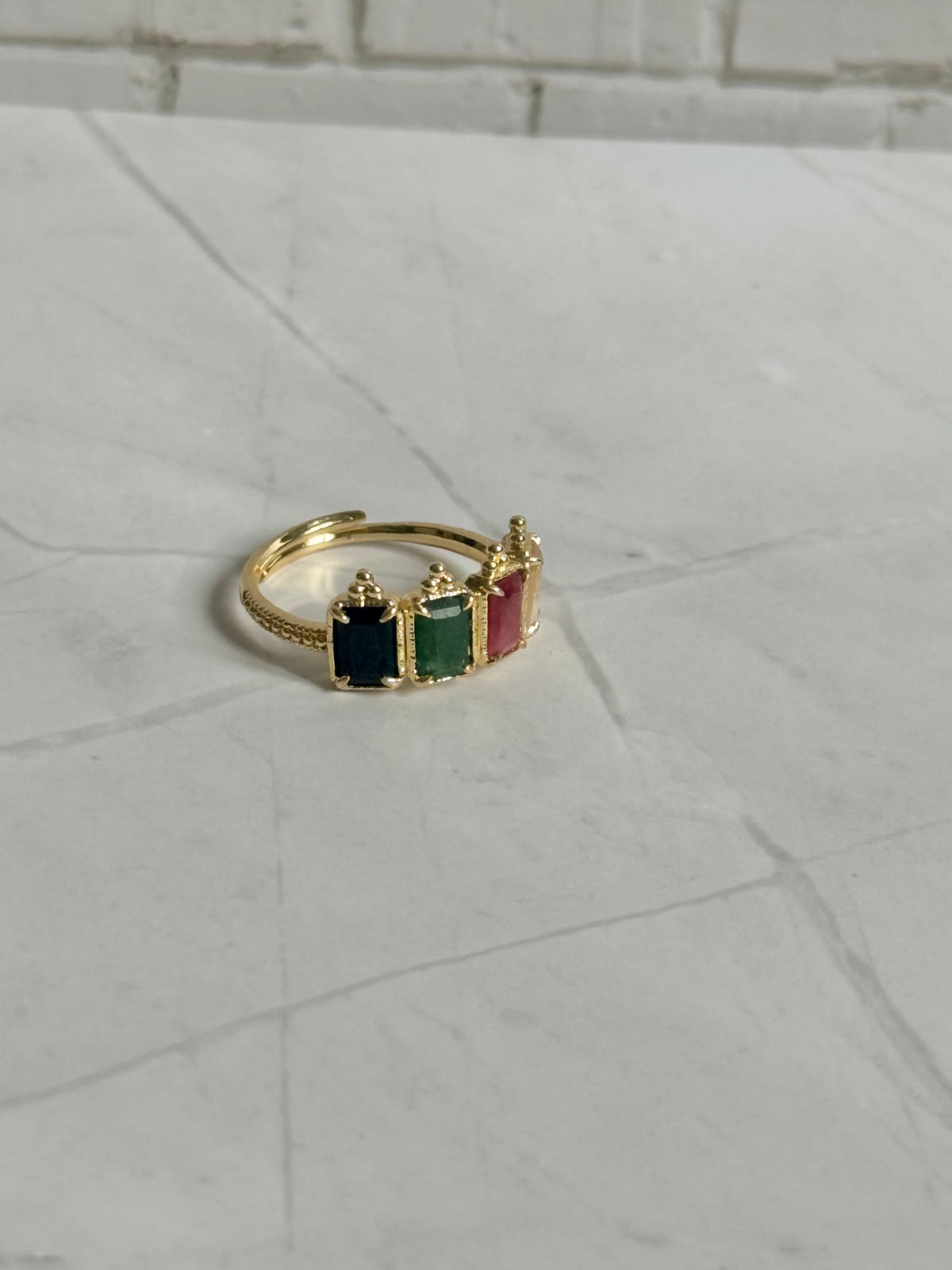 Bague Lila tourmalines