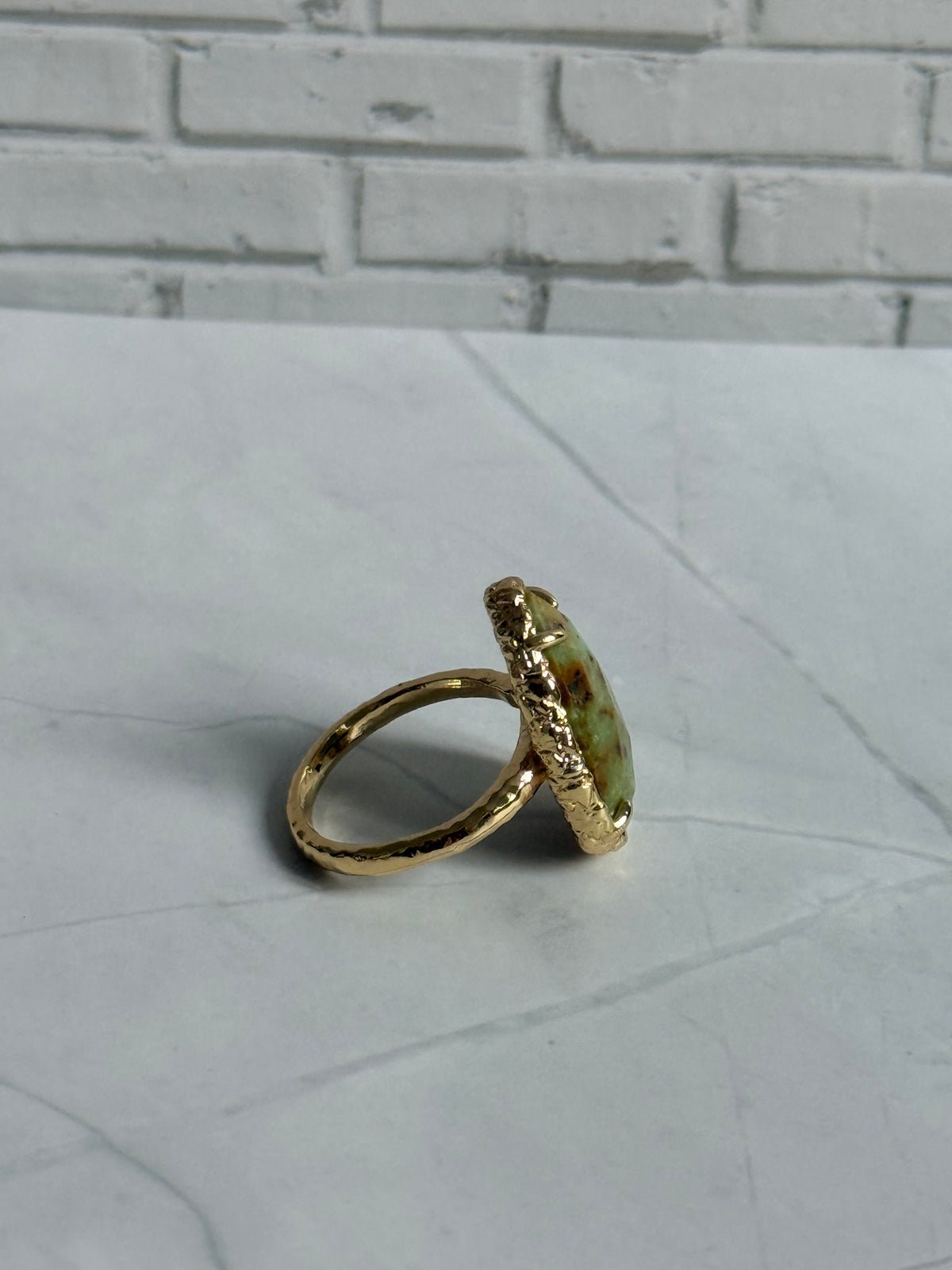 Bague Freya chrysoprase
