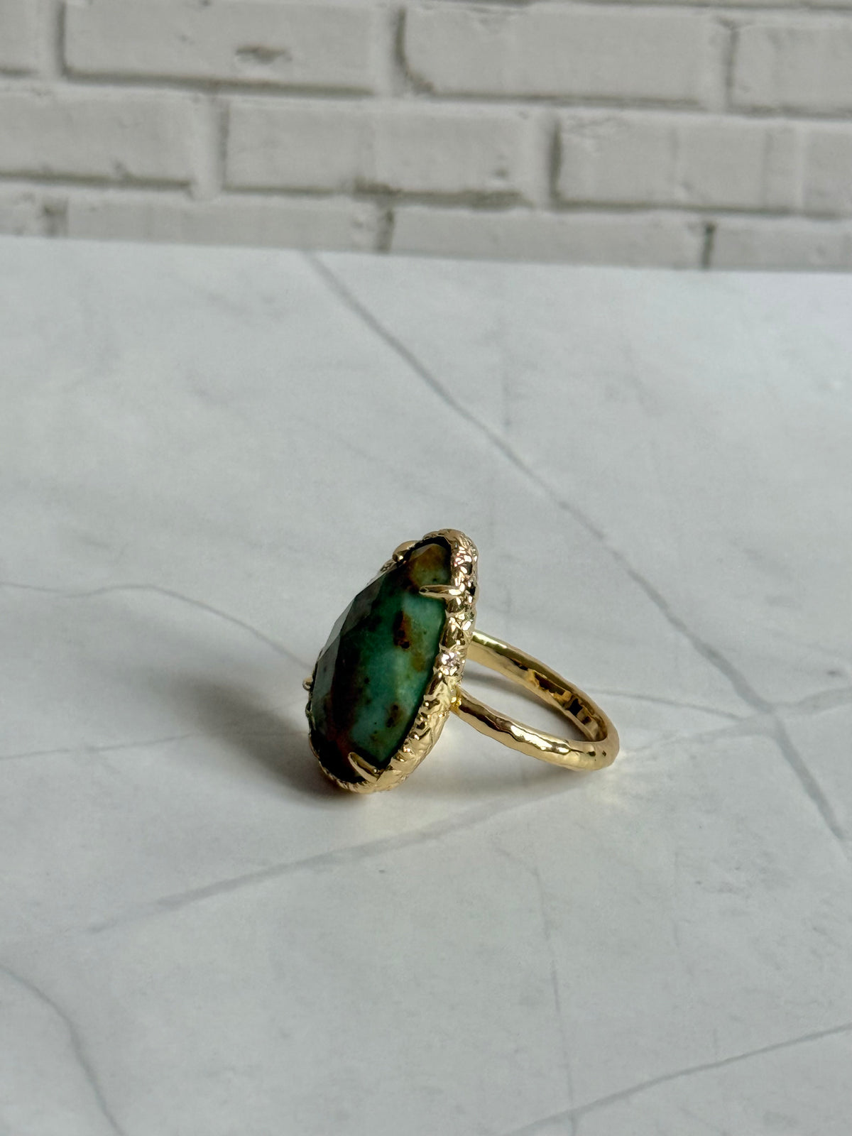 Bague Freya chrysoprase