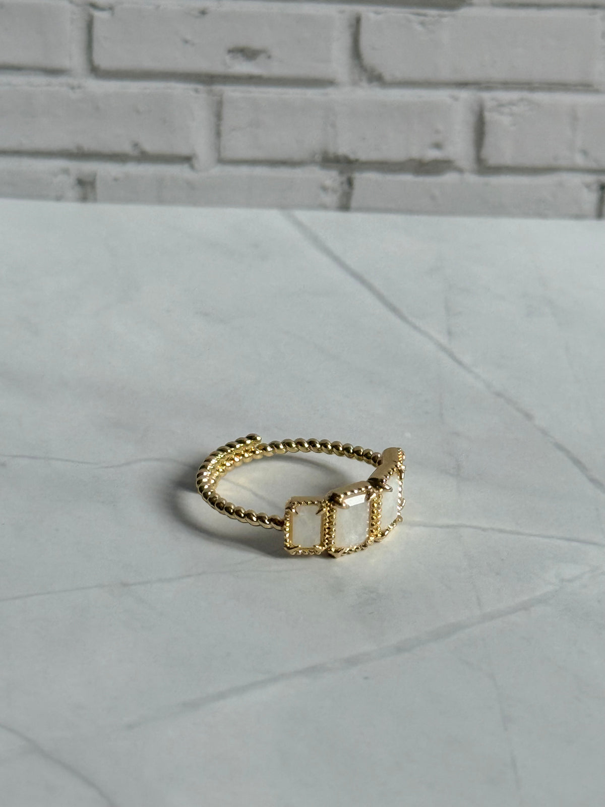 Bague Lya cristal de roche