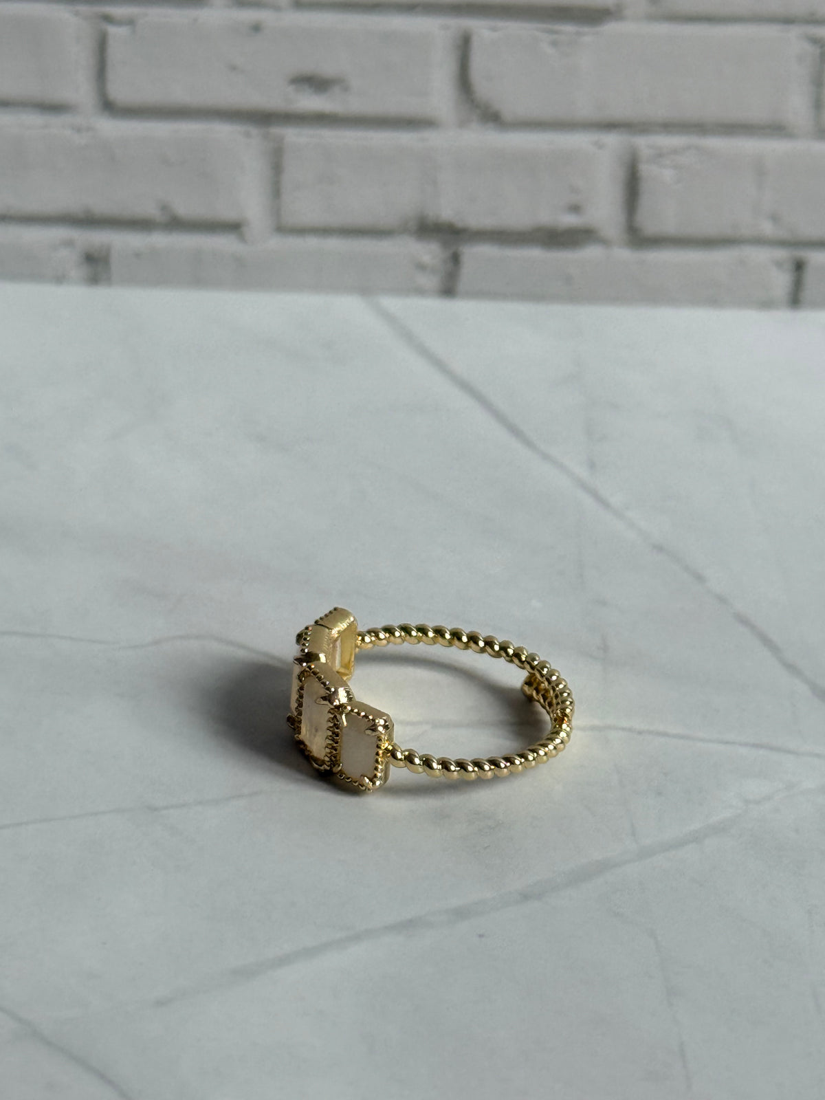 Bague Lya cristal de roche
