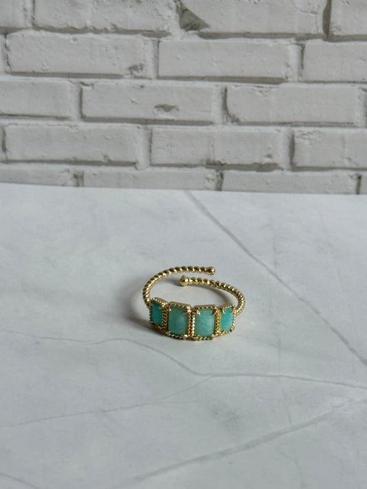 Bague Lya amazonite