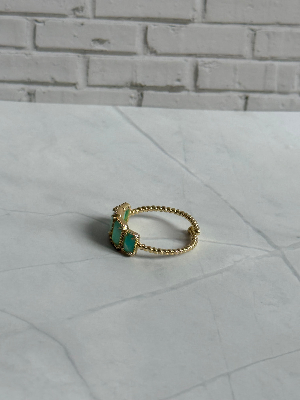 Bague Lya amazonite