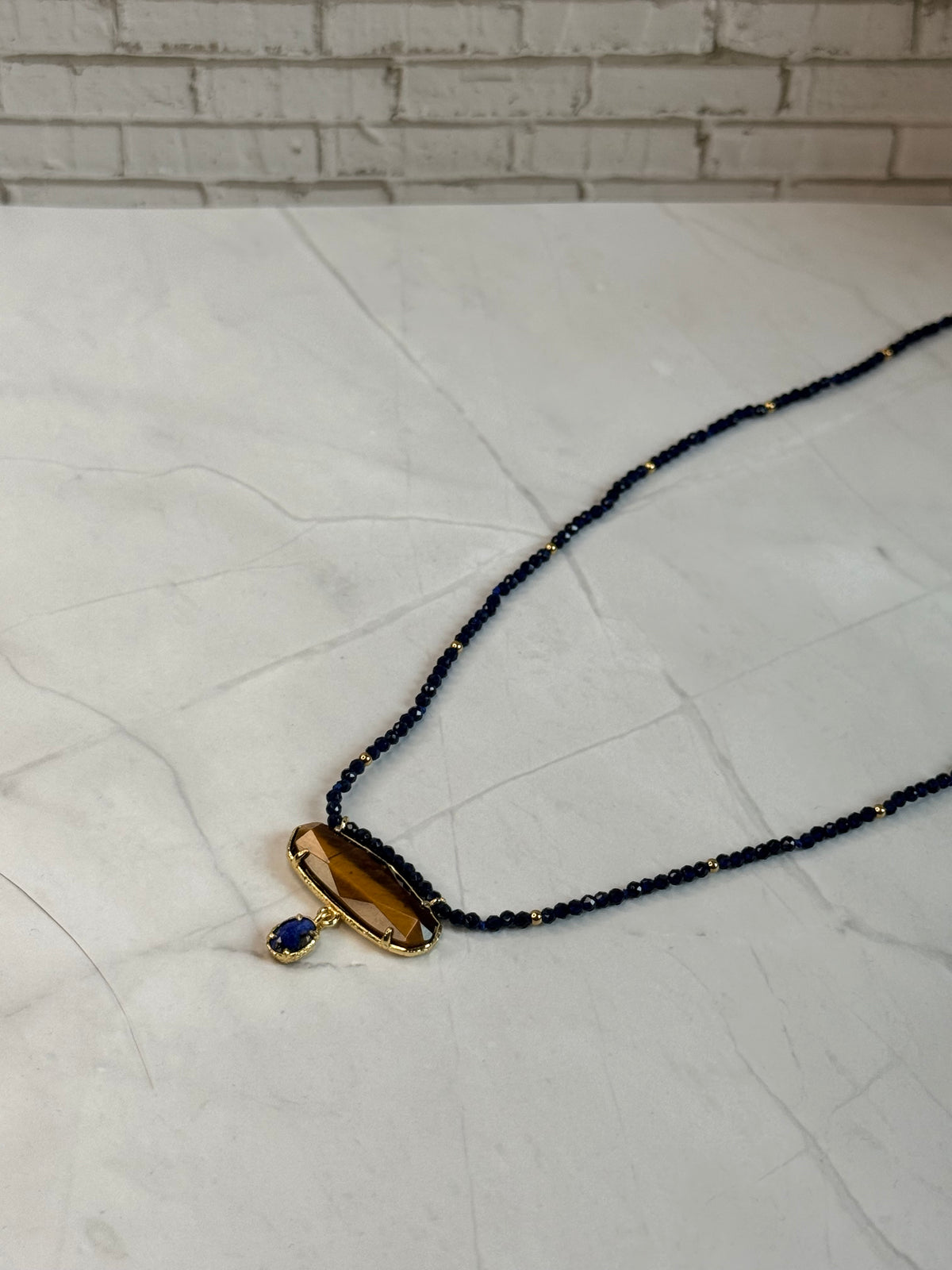 Collier Maddy lapis lazuli
