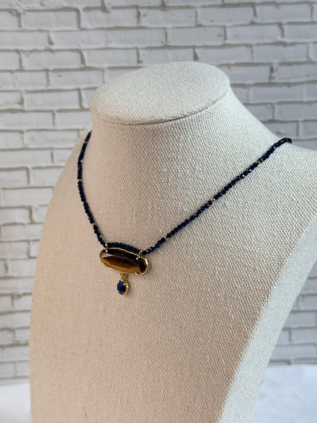 Collier Maddy lapis lazuli
