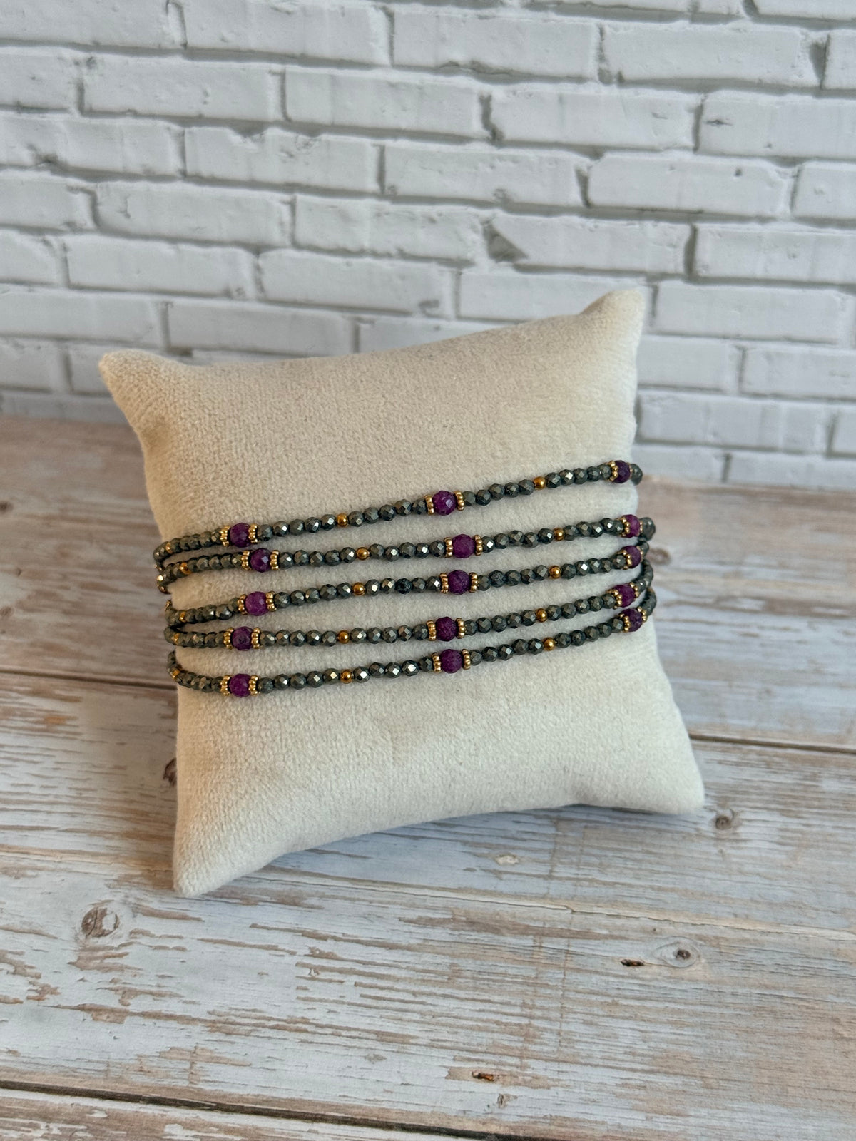 Bracelet Nour pyrites