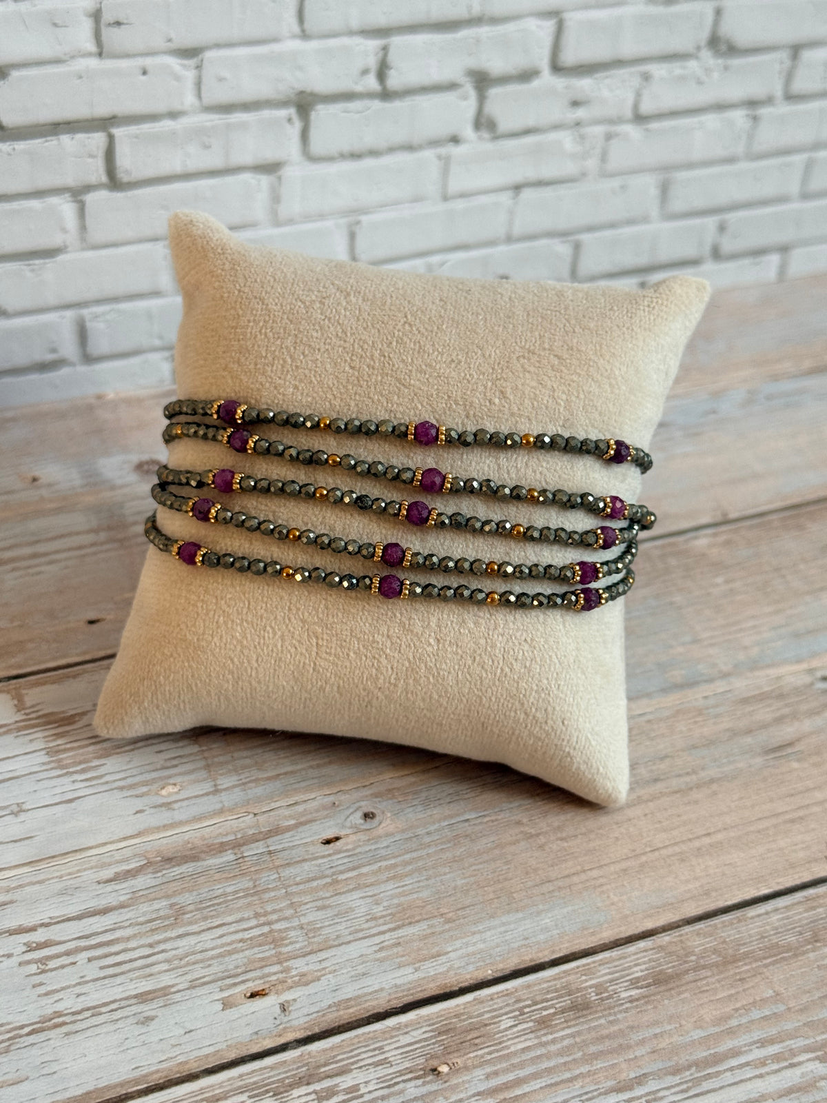 Bracelet Nour pyrites