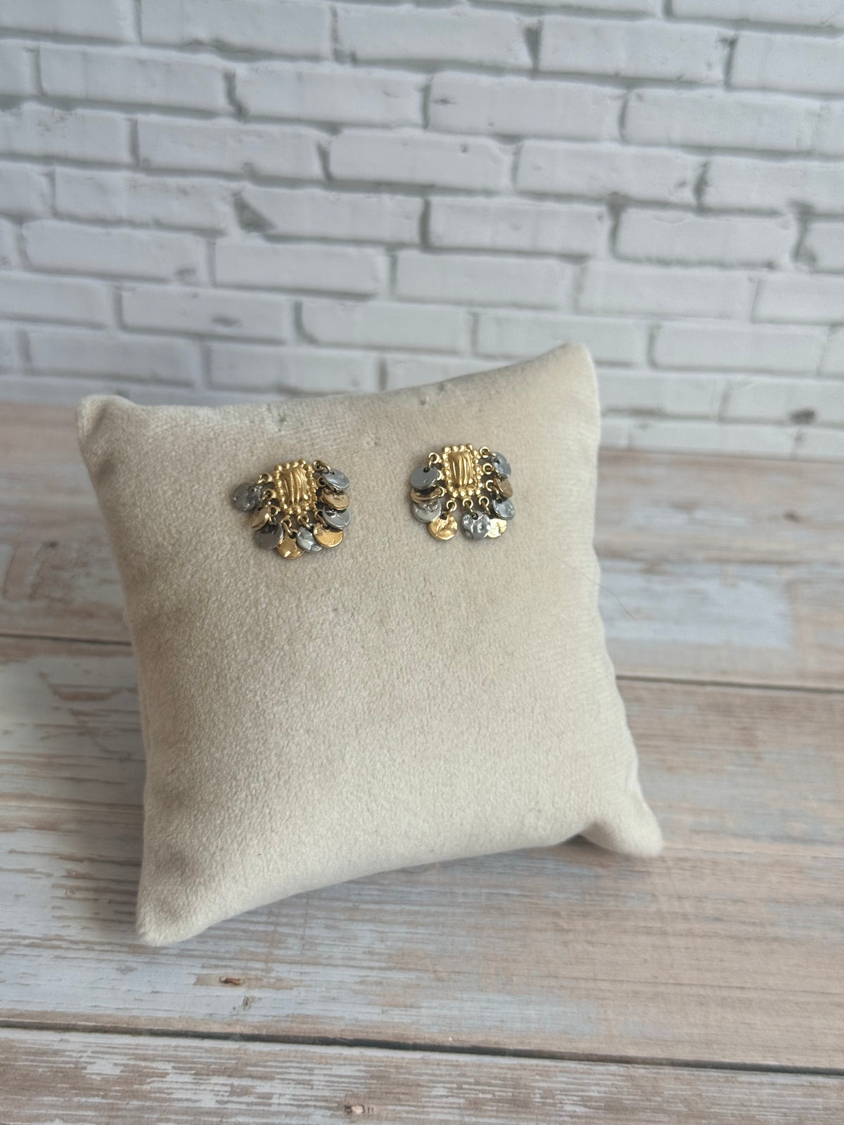 Boucles d'oreilles Jenna bicolores