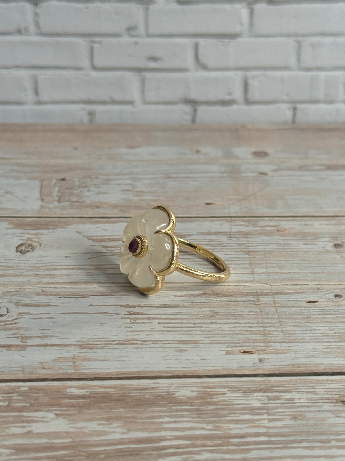 Bague Ally cristal de roche