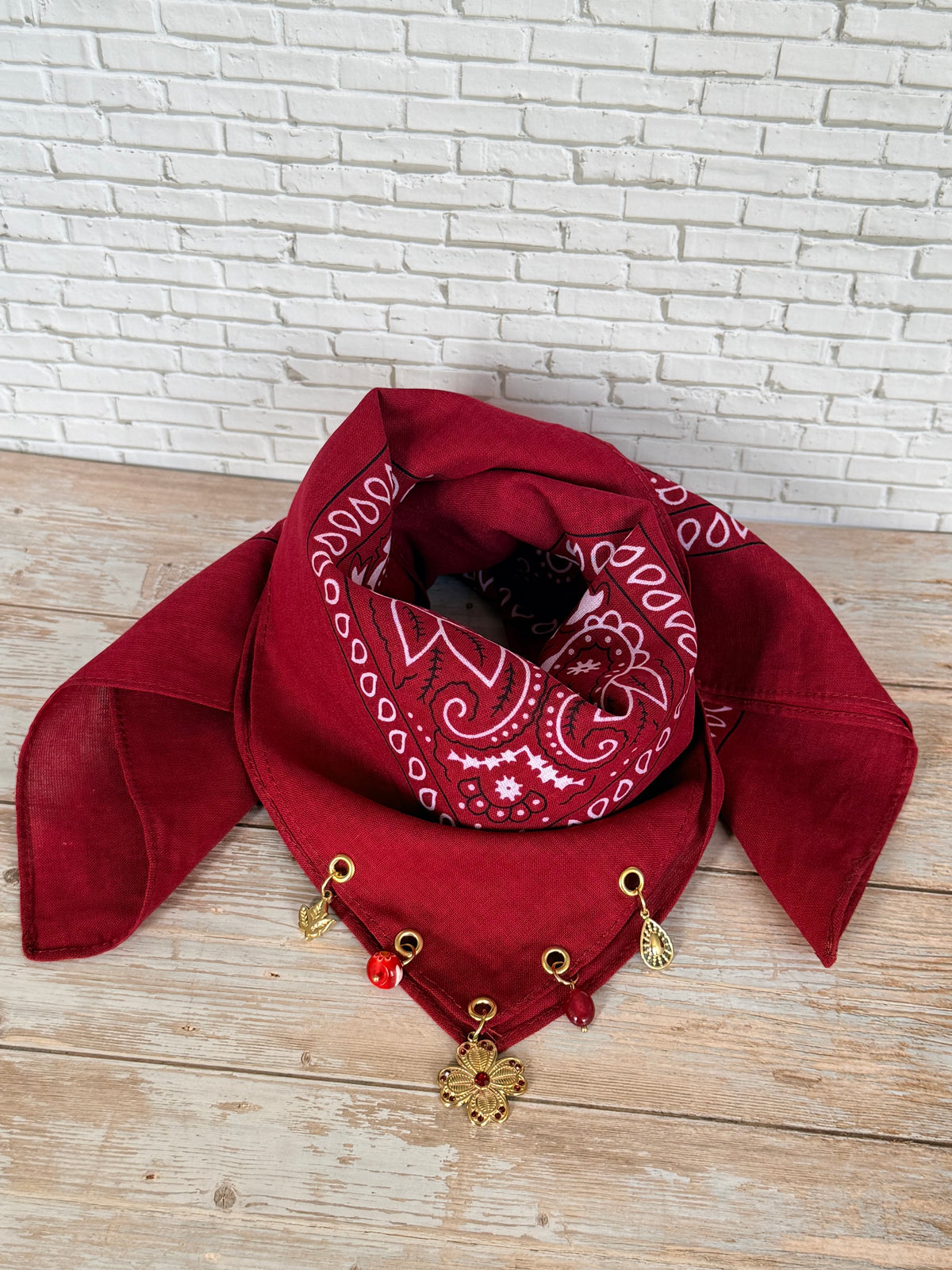 Bandana Gloria rouge