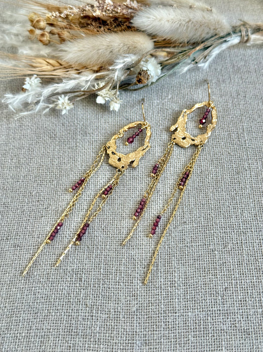 Boucles d'oreilles Azura
