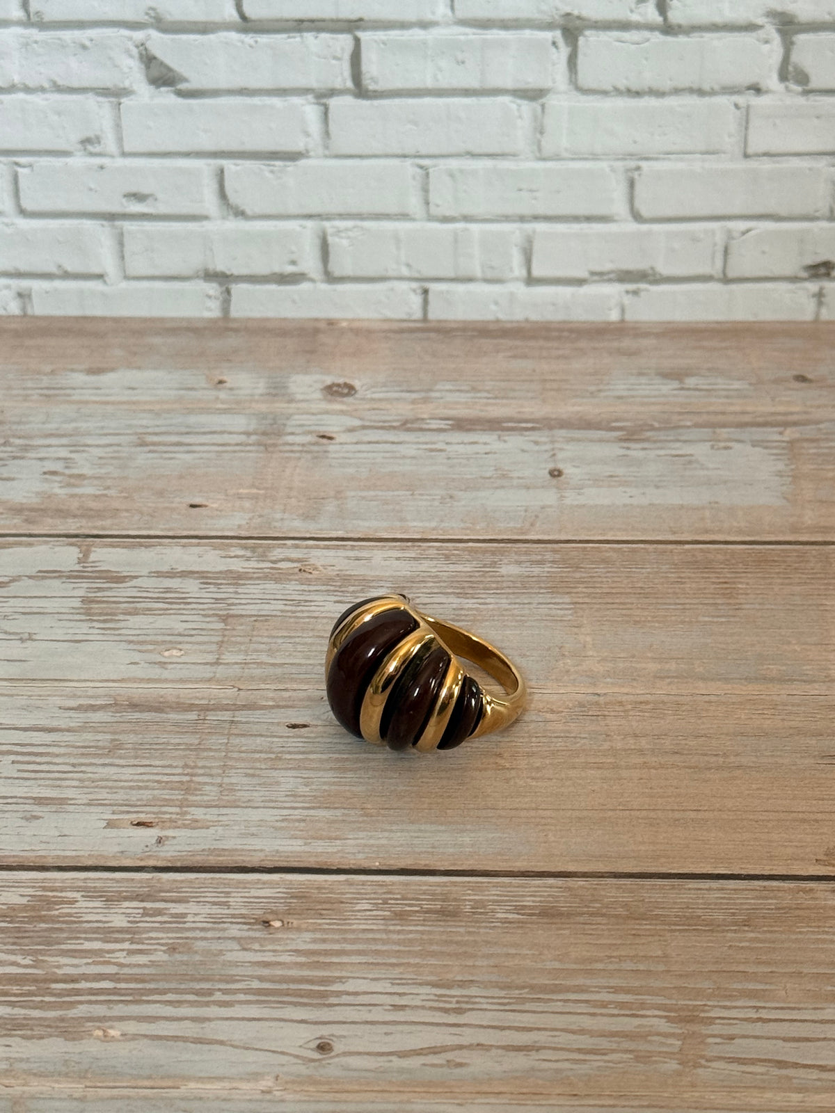 Bague Dana marron