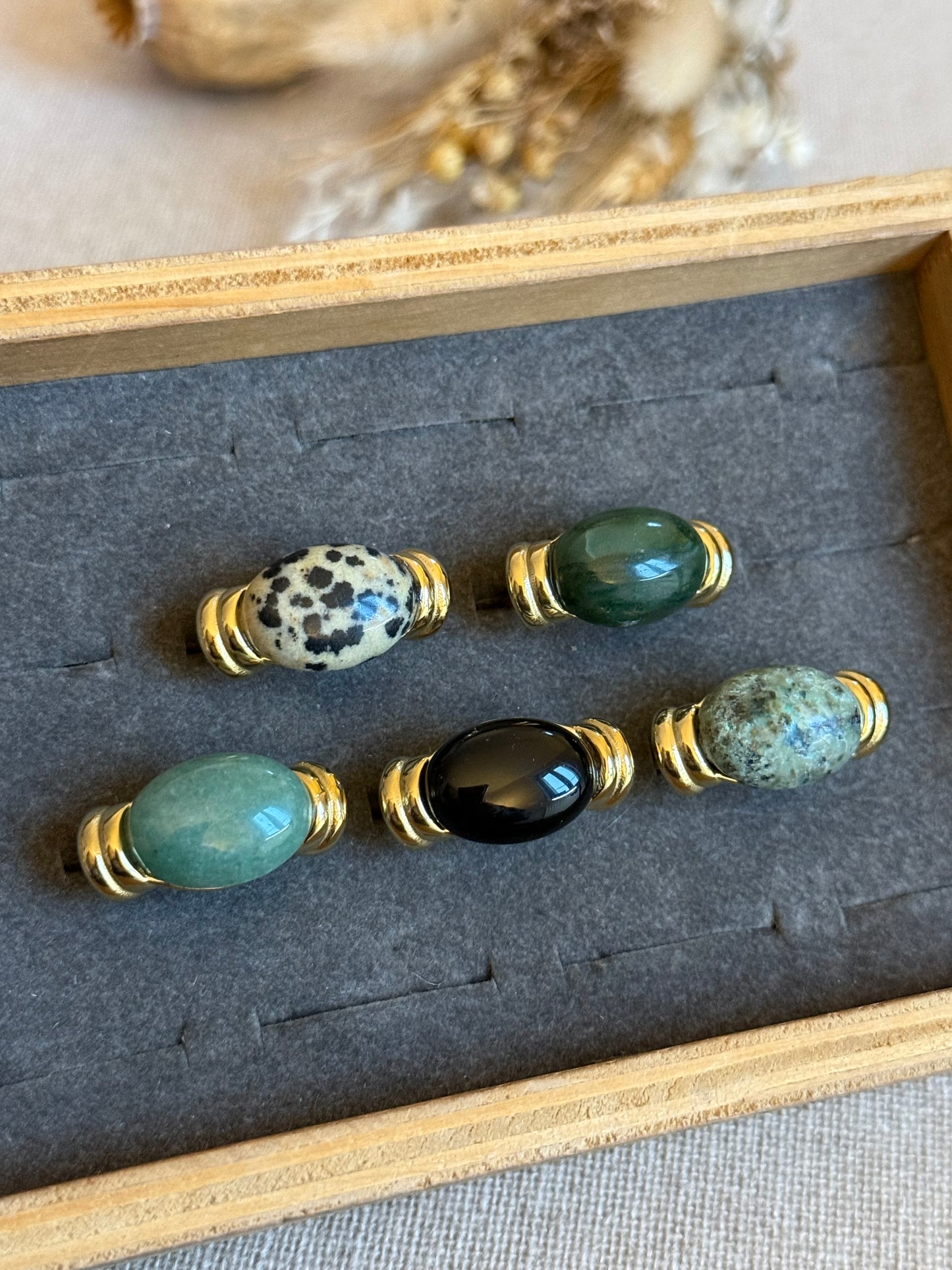 Bague Zoé aventurine