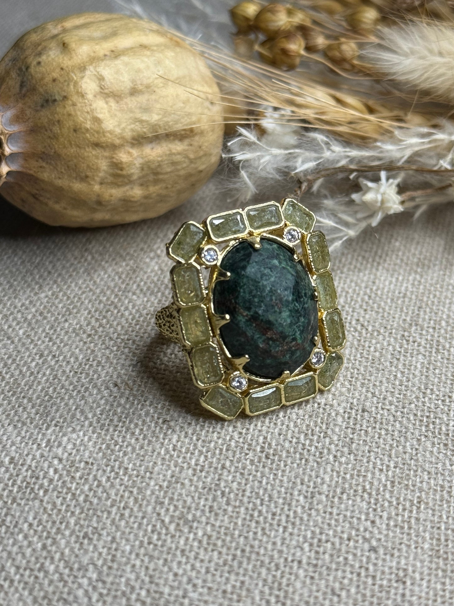 Bague Deborah agate arbre