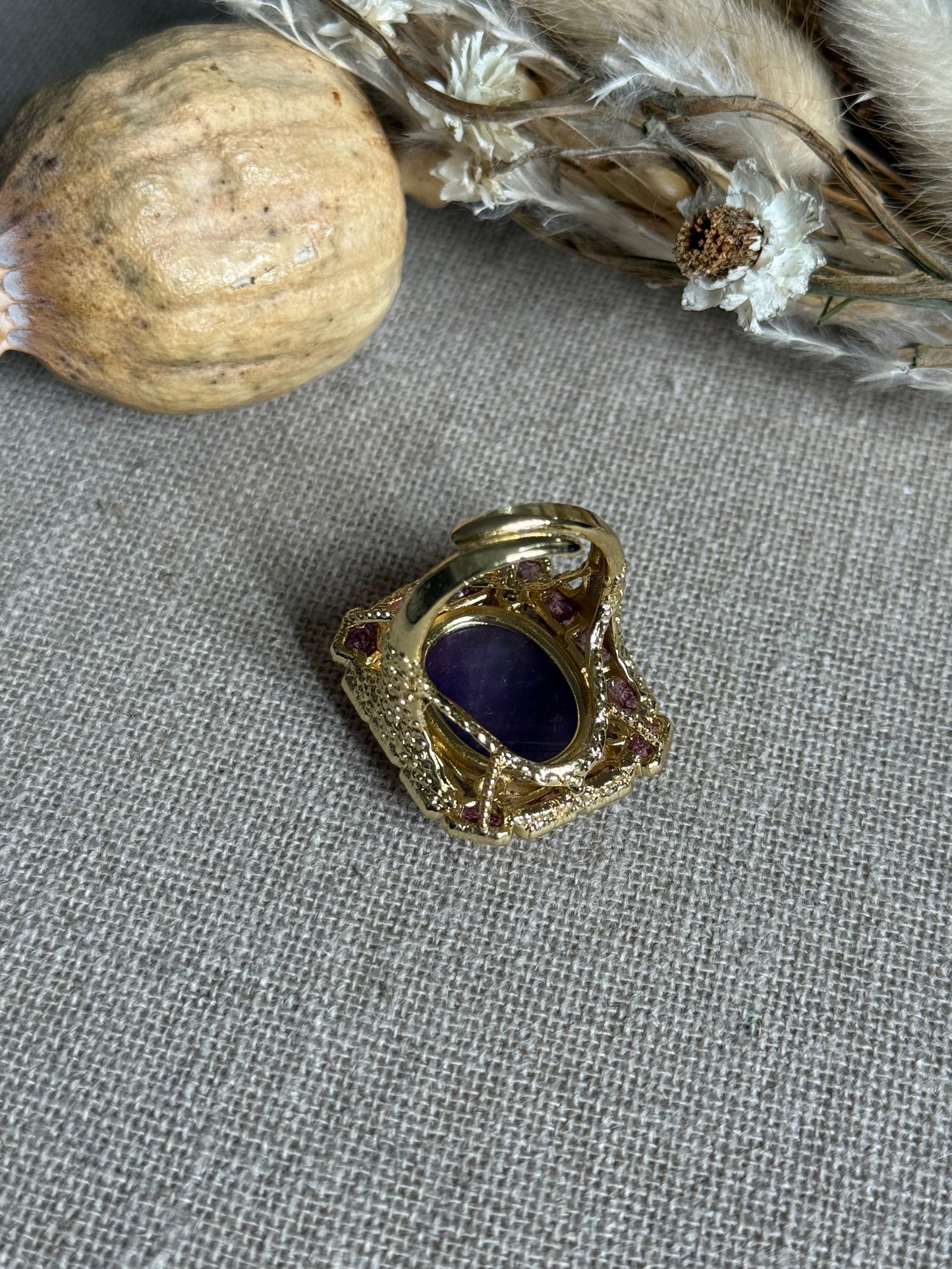 Bague Deborah améthyste