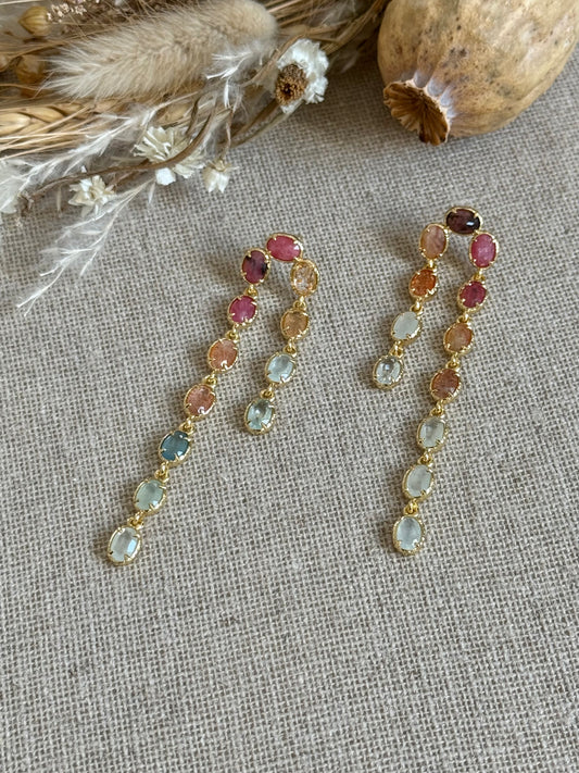 Boucles d'oreilles Judith multi