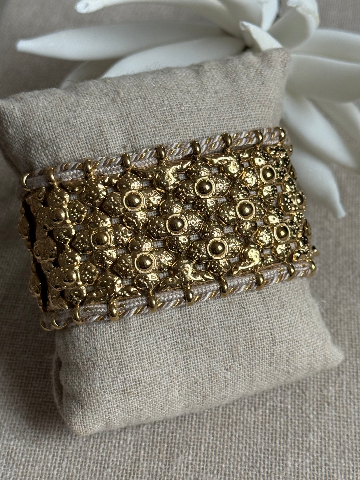 Manchette Sofia beige