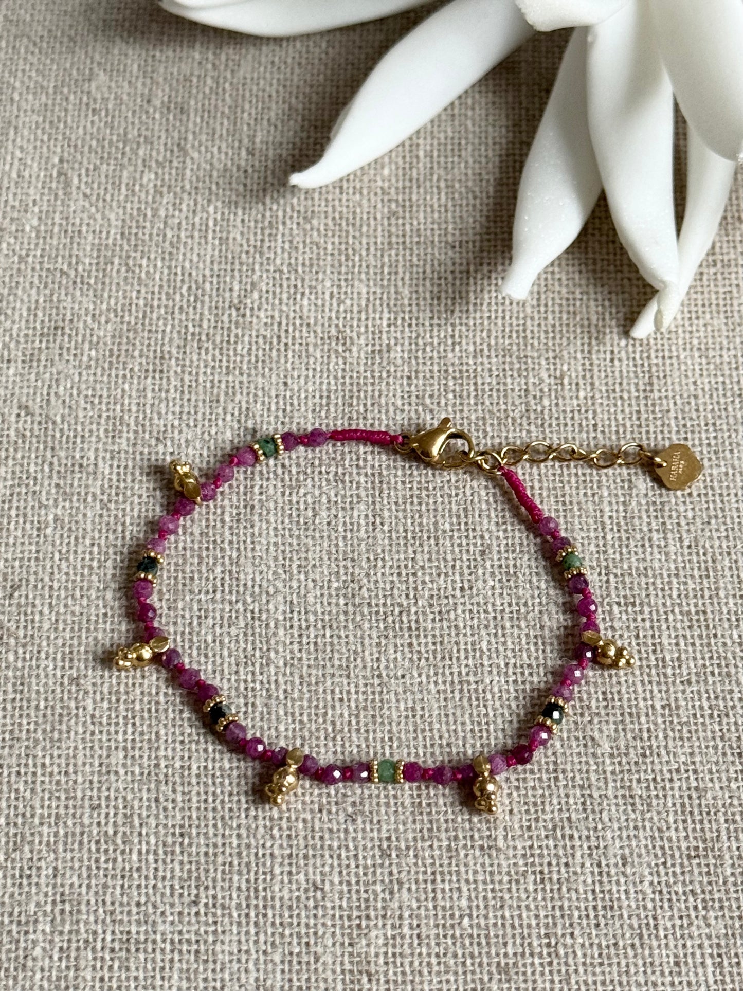Bracelet Nikki rubis