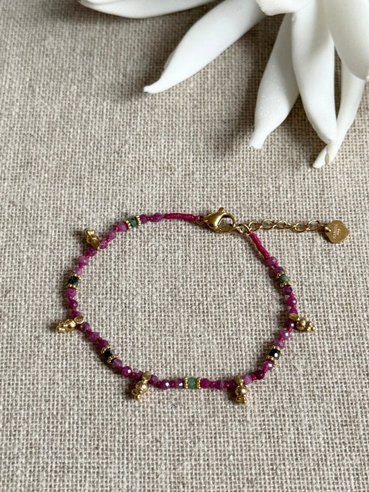 Bracelet Nikki rubis