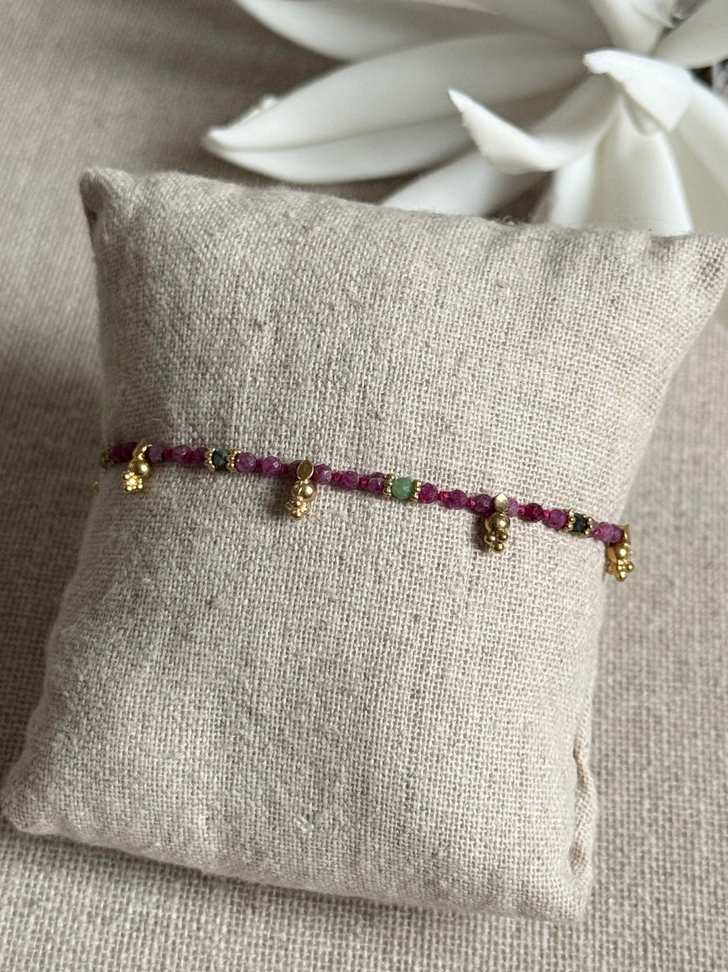 Bracelet Nikki rubis