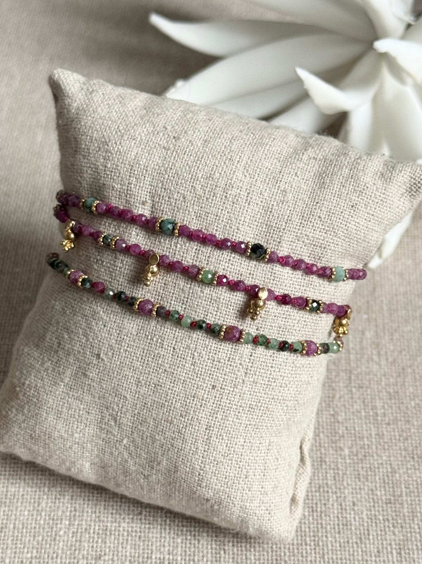 Bracelet Nikki rubis