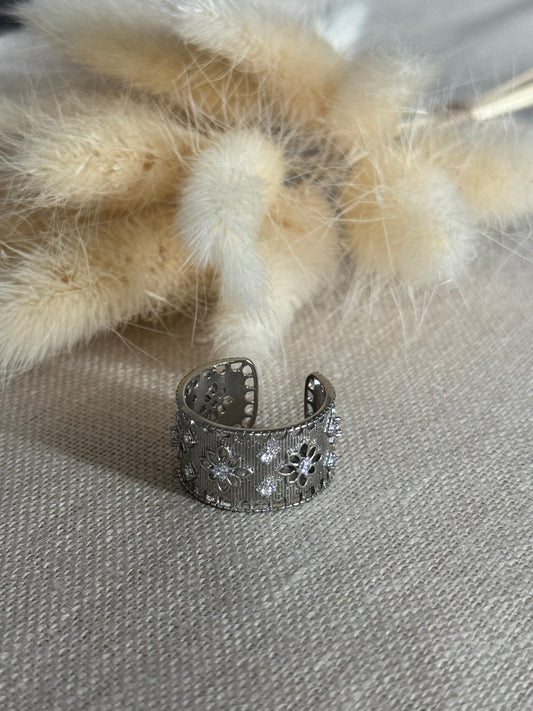 Bague Sasha argentée