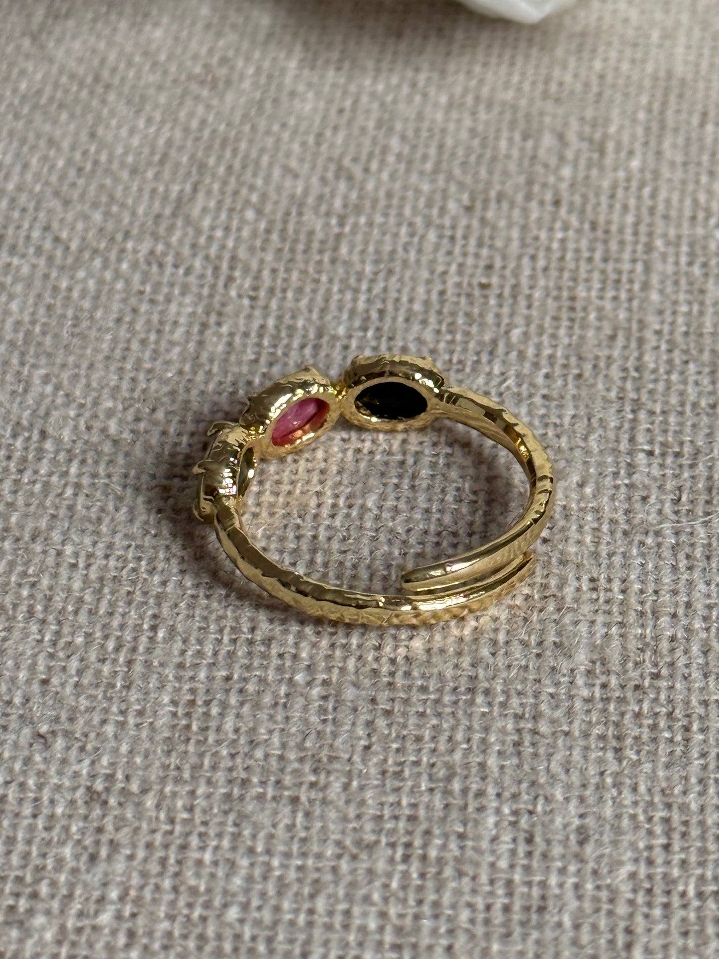Bague Nina tourmalines multi