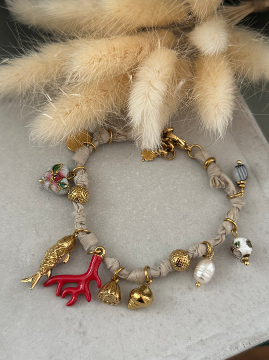 Bracelet Dana beige