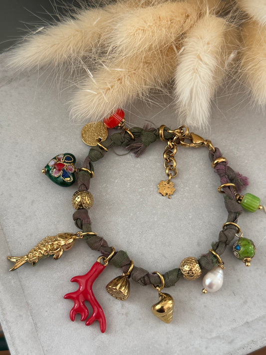 Bracelet Dana kaki