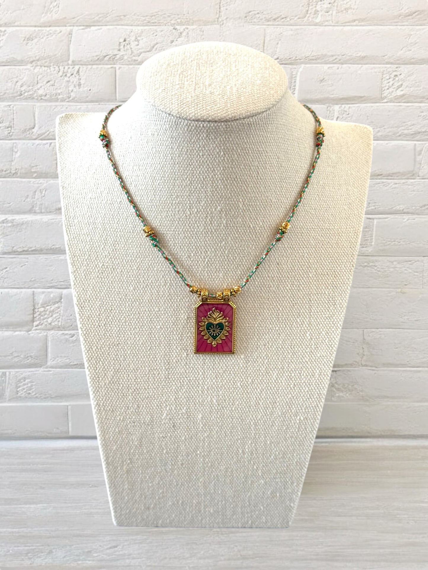 Collier Hype rose