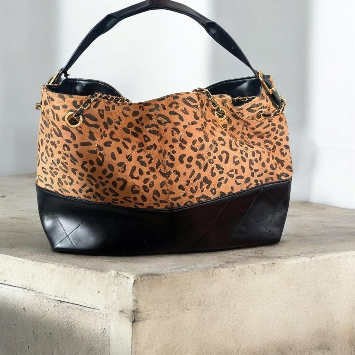 Sac Olympe leopard